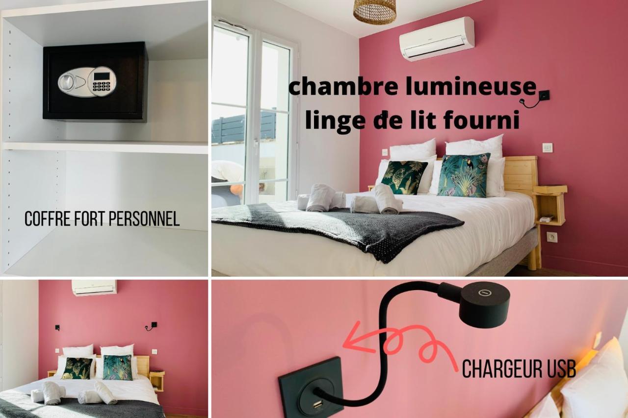 Le Vaisseau Maison Avec Piscine/Parking/Wifi/Plages 5Kms 莱马特 外观 照片