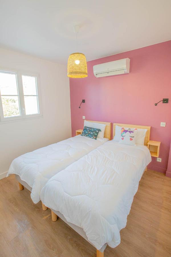 Le Vaisseau Maison Avec Piscine/Parking/Wifi/Plages 5Kms 莱马特 外观 照片