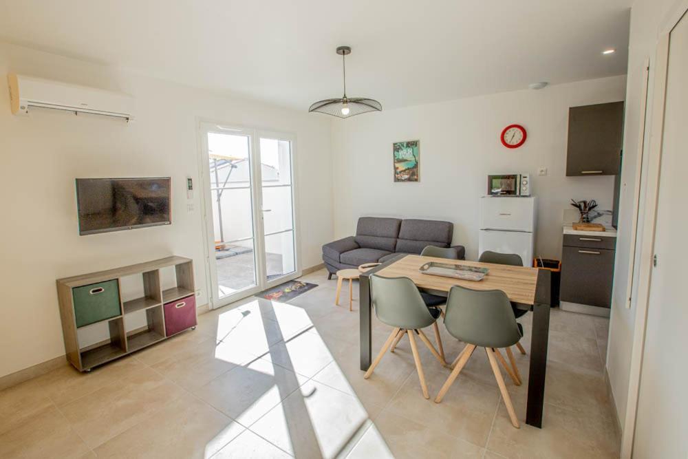 Le Vaisseau Maison Avec Piscine/Parking/Wifi/Plages 5Kms 莱马特 外观 照片