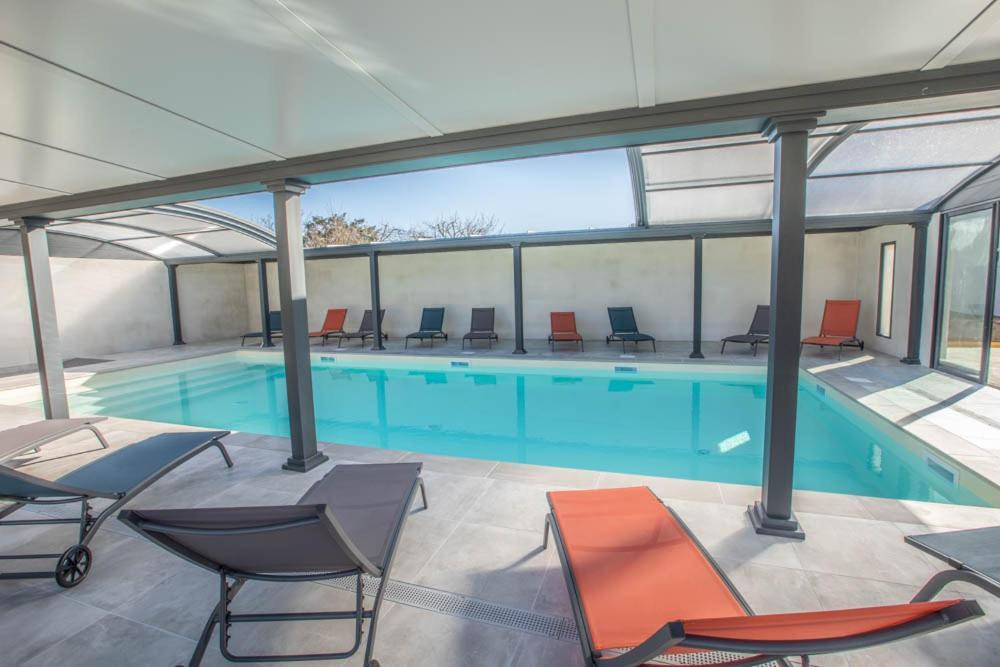 Le Vaisseau Maison Avec Piscine/Parking/Wifi/Plages 5Kms 莱马特 外观 照片